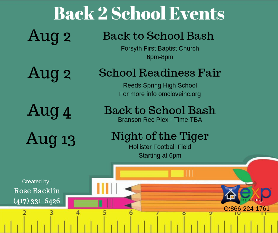 Branson Back to School Event